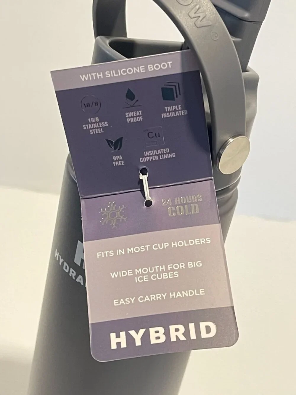 Hydraflow Hybrid Stainless Steel Insulated Water Bottle